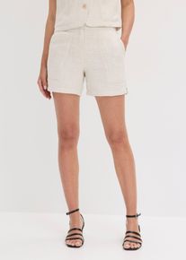 bonprix Bermudy loose fit, beżowy, 52