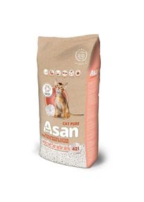 Asan - Cat Pure 42l - Catlitter 8kg