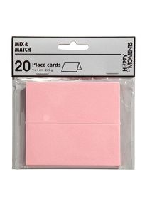 Creativ Company - Name cards Light red 20 pcs.