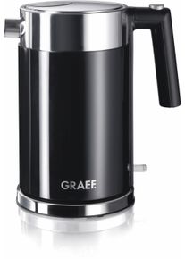 Graef Wasserkocher "WK 62", schwarz, B:14,7cm H:25,5cm T:23cm, Wasserkocher, Wasserkocher