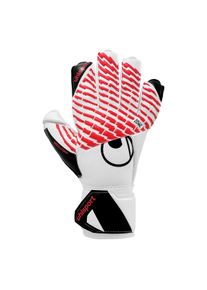 Torwarthandschuhe Uhlsport "Torwarthandschuhe FM Absolutgrip Kids", Kinder, Gr. 6, wei&szlig; (wei&szlig;, schwarz, rot), Obermaterial: 81% Gummi rubber. 13% Polyester PES. 6% Nylon NY., Handschuhe Torwarthandschuhe