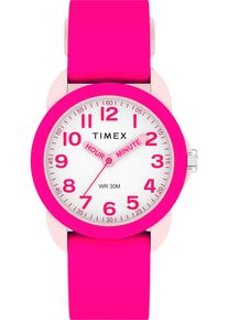 Quarzuhr Timex "TIME TEACHER", rosa (pink), Armbanduhren, M&auml;dchen, Quarzuhr, Armbanduhr, Kinderuhr, Lernuhr, Geburtstag, Schulanfang, Geschenkidee