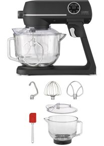 CASO GERMANY CASO K&uuml;chenmaschine "KM 1800 Black G 3157", schwarz (schwarz, edelstahl, transparent), B:39cm H:35,5cm T:20,5cm, K&uuml;chenmaschinen, K&uuml;chenmaschine
