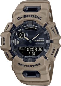 Smartwatch Casio G-SHOCK "GBA-900", braun (hellbraun, hellbraun), Smartwatches, Herren, Smartwatch, Armbanduhr,Herren,Bluetooth,Schrittz&auml;hler,digital, bis 20bar wasserd.