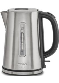 CASO GERMANY CASO Wasserkocher "1886 Classico WK 2200", silber (edelstahl, silber), B:22cm H:24cm T:15,5cm, Wasserkocher, Wasserkocher