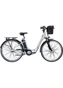 Z&uuml;ndapp E-Bike Z&Uuml;NDAPP "Z517" Gr. 48, wei&szlig; (orange, wei&szlig;, schwarz), Elektrofahrr&auml;der, 48cm, 28 Zoll (71,12cm), E-Bike, Pedelec, Elektrofahrrad f&uuml;r Damen u. Herren