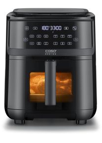 CASO GERMANY CASO Hei&szlig;luftfritteuse "3182 AirFry & Steam 700, Dampfgar-AirFryer", schwarz, B:31,5cm H:39cm T:40,5cm, Fritteusen, mit Dampfgarfunktion, Hei&szlig;luftfritteuse