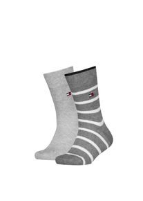 Socken Tommy Hilfiger "TH KIDS SOCK BRETON STRIPE", M&auml;dchen, Gr. 35-38, schwarz, Baumwollmischung, normal, Socken Socken