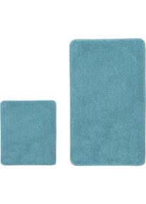 Badematte Kleine Wolke "RELAX", t&uuml;rkis, H:30mm, Polyacryl, Badematten, Badematte, Badteppich, meliert, rechteckig, rund & als Set erh&auml;ltlich