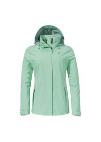 Sch&ouml;ffel Regenjacke SCH&Ouml;FFEL "Jacket Gmund L", Damen, Gr. 36, blau (botanical sky), Obermaterial: 100% Polyester. Futter: 100% Polyester, normal, Jacken Regenjacke, sportlicher Stil, wasserdicht, winddicht, atmungsaktiv, &Uuml;bergangsjacke