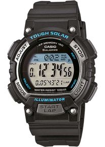 Chronograph "STL-S300H-1AEF", schwarz, CASIO TIMELESS COLLECTION, Armbanduhren, Damen, Chronograph, Solaruhr,Armbanduhr,M&auml;dchen,Jungen,Stoppfunktion,ideal als Geschenk