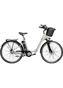 Z&uuml;ndapp E-Bike Z&Uuml;NDAPP "Z510" Gr. 48, wei&szlig; (antique wei&szlig;), Elektrofahrr&auml;der, 48cm, 28 Zoll (71,12cm), E-Bike, E Bike 28 Zoll Damenfahrrad ab 155 cm mit 3 Gang Nabenschaltung
