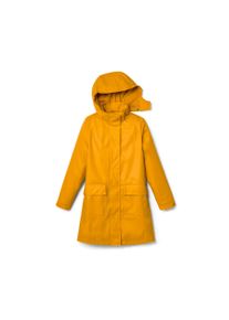 Tchibo - Parka przeciwdeszczowa w stylu sztormiaka - kobieta - rozmiar 158/164 - kolor: ż&oacute;łty
