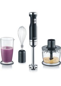 Graef Stabmixer "HB 502", schwarz, B:5,5cm H:40,2cm T:6,5cm, Mixer, Stabmixer