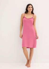 Nattlinne av mjuk viskosmix - lila - storlek 40/42 (M) - bonprix