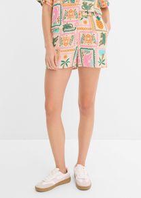 Shorts i f&ouml;ljsam viskos - beige - storlek 42 - bonprix