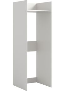 Waschmaschinenumbauschrank Welltime "FALAS, H&ouml;he 195 cm, 1 Boden, f&uuml;r Waschmaschine &Trockner", wei&szlig; (wei&szlig; nb), B:66cm H:196cm T:66cm, Holzwerkstoff, Schr&auml;nke, Waschmaschinenumbauschrank, Waschmaschine, Trockner, Waschmaschinenschrank, Umbauschrank, W&auml;sche