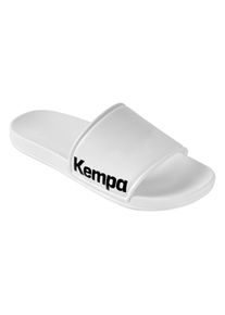 Badepantolette Kempa "Schuhe Badepantolette", Herren, Gr. 6,5, wei&szlig; (wei&szlig;, schwarz), Obermaterial: 100% Polyurethan PU., Schuhe Badepantolette