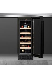 Amica Weink&uuml;hlschrank "WK 341 115 S", Energieeffizienz: G, schwarz, B:29,5cm H:82cm T:62,5cm, Weink&uuml;hlschr&auml;nke, Standk&uuml;hlschrank, Weink&uuml;hlschrank