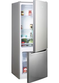 Amica K&uuml;hl-/Gefrierkombination "KGCL 384 160", Energieeffizienz: E, silber (edelstahl optik), B:54cm H:144cm T:55cm, K&uuml;hlschr&auml;nke, K&uuml;hl-/Gefrierkombination