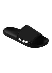 Badepantolette Uhlsport "Schuhe Badepantolette Kids", M&auml;dchen, Gr. 39, schwarz (schwarz, wei&szlig;), Obermaterial: 100% Polyurethan PU., Schuhe Badepantolette