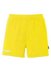 Shorts Kempa "Shorts Performance Women", Damen, Gr. XXL, US, gelb (limonengelb), Obermaterial: 100% Polyester Pol. recyc.., Hosen Shorts