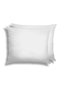 Kissenbez&uuml;ge Florella "UNI weiss Edle-Krepp Satin, 100% Baumwolle", wei&szlig;, B:70cm H:90cm L:90cm, Satin, Obermaterial: 100% Baumwolle CO., Kissenbez&uuml;ge, Kissenbez&uuml;ge