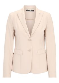 Kurzblazer Betty Barclay "Kurzblazer langarm", Damen, Gr. 40, grau, Obermaterial: 86% Polyester PES. 14% Elasthan EL., Blazer Kurzblazer
