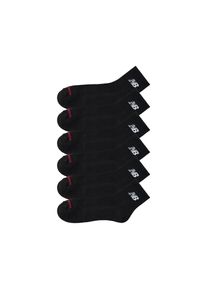 Sportsocken New Balance "EVERYDAY ANKLE 6 PAIRS", Herren, Gr. S (35/38), schwarz, Obermaterial: 100% Baumwolle, Socken Sportsocken, f&uuml;r Erwachsene, sportlicher Stil, Set mit 6 Teilen, aus Baumwolle