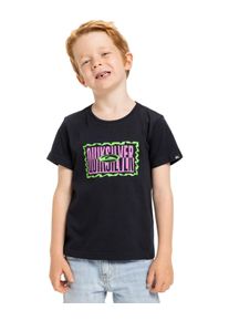 T-Shirt Quiksilver "Ev Gotam Foam", Jungen, Gr. 5(108-114cm), schwarz, Obermaterial: 100% Walkfrottier;, Shirts T-Shirt
