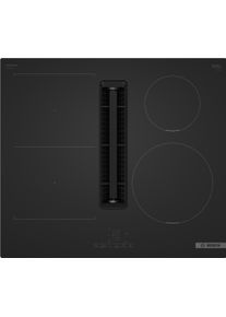 Bosch Kochfeld mit Dunstabzug "PVS61AB16E", Energieeffizienz: B, mattschwarz, B:59,2cm H:22,3cm T:52,2cm, Kochfelder, Kochfeld mit Dunstabzug
