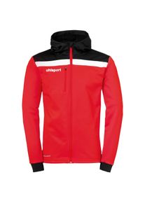 Trainingsjacke Uhlsport "Trainingsjacke OFFENSE 23 MULTI HOOD JACKET", Herren, Gr. L, rot (rot, schwarz, wei&szlig;), Obermaterial: 100% Polyester PES., Jacken Trainingsjacke