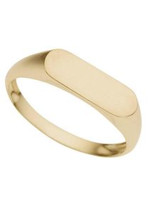 Goldring Firetti "Schmuck Geschenk Gold 333 Siegel-Optik" Gr. 18, gold (gelbgoldfarben), Fingerringe, Damen, 18, Gelbgold 333, 2mm, Goldring