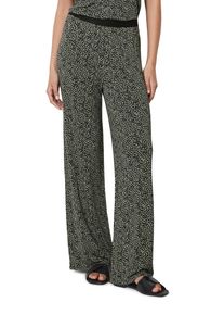 Marc O'Polo Jerseyhose MARC O'POLO "Mit Allover-Print", Damen, Gr. S, N-Gr, bunt (multi), Web, Obermaterial: 95% Viskose, 5% Elasthan, weit kurz, Hosen Jerseyhose, elastischer Bund, modisch