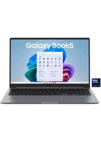 Samsung Notebook "Galaxy Book5 (NP750X) 15,6'' Ultra 7 16GB/512GB", grau, 16 GB RAM 512 GB SSD, Ultra 7, Microsoft Windows 11 Home, Notebooks, Notebook