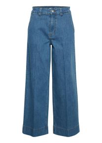 Regular-fit-Jeans B.Young "Jeans BYKOMMA", Damen, Gr. 32, N-Gr, ligth blau denim, Obermaterial: 98% Baumwolle CO. 2% Elasthan EL., Jeans Regular-fit-Jeans