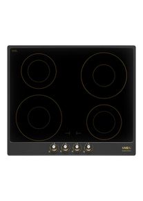 Smeg Induktions-Kochfeld "SI764AOM", grau, B:59,6cm H:5cm T:51cm, Kochfelder, Induktions-Kochfeld