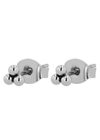 Paar Ohrstecker Lady, silberfarben, Ohrringe, Damen, Paar Ohrstecker