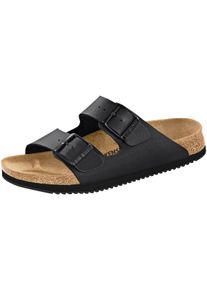 Sandale Birkenstock "Arizona SL", Damen, Gr. 48, schwarz, Obermaterial: 100% sonstige Fasern AF., Schuhe Sandale, Topseller