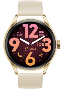 Ice Watch Smartwatch ICE-WATCH "ICE smart 3.0", beige (beige, beige), Smartwatches, Damen, Smartwatch, Armbanduhr, Damenuhr, Silikonarmband,Bluetooth,Touch-Display,digital