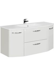 Waschtisch SAPHIR "Quickset 326, mit Keramikbecken, 112cm breit", wei&szlig;, neutral, B:112cm H:53,3cm T:49cm, Waschtische, Waschtisch