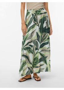 V&eacute;ro Moda Maxirock VERO MODA "VMZOEY FONDA HW ANKLE SKIRT WVN", Damen, Gr. XS, laurel wreath aop:fonda, Web, Obermaterial: 80% Viskose, 20% Nylon, bedruckt, kn&ouml;chellang, R&ouml;cke Maxirock, Viskosemischung