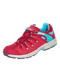 Wanderschuh Meindl "Respond Junior", Kinder, Gr. 29, rubinrot, t&uuml;rkis, Obermaterial: 100% Rindsleder Leather cow., Schuhe Wanderschuh