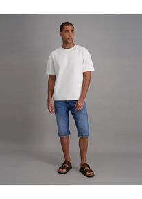 Shorts "ROUVEN shorts", Herren, Gr. 42, N-Gr, blau (blau used buffies), Denim/Jeans, Obermaterial: 98% Baumwolle, 2% Elasthan, Pioneer Authentic Jeans, regular fit kniefrei, Hosen Shorts, Sommerhose im Five-Pocket Style