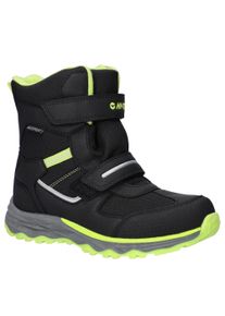 Sneaker Hi-Tec "Penguin WP", M&auml;dchen, Gr. 38, schwarz, lime, Obermaterial: 100% Synthetik synthetic., Schuhe Sneaker
