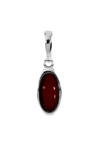 Kettenanh&auml;nger OSTSEE-SCHMUCK "OSTSEE-SCHMUCK Anh&auml;nger Neele Anh&auml;nger Neele", wei&szlig; (wei&szlig;, neutral), Schmuckanh&auml;nger, Damen, 25 x 8mm, Silber 925 (Sterlingsilber), 1,3 g, Kettenanh&auml;nger