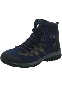 Schn&uuml;rstiefel Lico "Trekkingstiefel", Damen, Gr. 38, marineblau, grau, Obermaterial: 100% Textilmaterial TEXMAT., Schuhe Schn&uuml;rstiefel