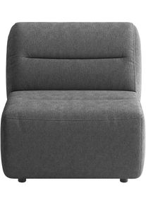 Sit & More Sessel SIT & MORE "Scrabble", dunkelgrau, B:88cm H:80cm T:100cm, 95% Polyester, 9% Polyamid, Sessel, Sessel