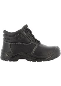 Sicherheitsschuh SAFETY JOGGER WORKS "Safetystar" Gr. 48, schwarz, 48, Obermaterial: 50% Rindsleder Leather cow. 50% Lammleder LEL., Schuhe, Sicherheitsschuh
