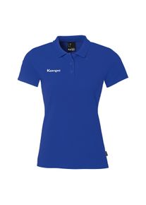 Poloshirt Kempa "POLO SHIRT Classic Women", Herren, Gr. XS, blau (royal), Obermaterial: 57% Baumwolle CO(Bio). 38% Polyester Pol. recyc.. 5% Elasthan EL., Shirts Poloshirt